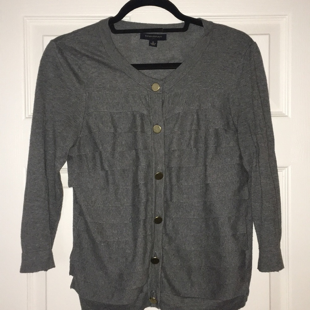 Banana Republic cardigan, size M.